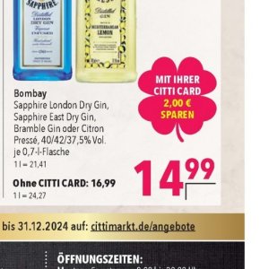 Gin bei Citti Markt