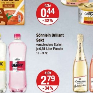 Sekt bei V-Markt