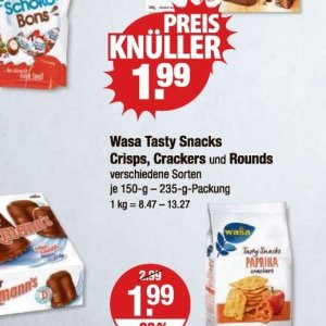 Snacks bei V-Markt