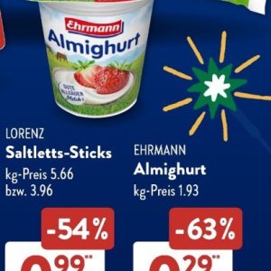  ehrmann bei Aldi SÜD