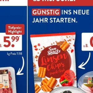 Snacks bei Aldi SÜD