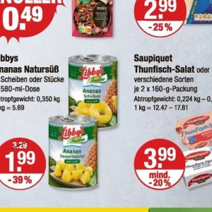 Ananas bei V-Markt