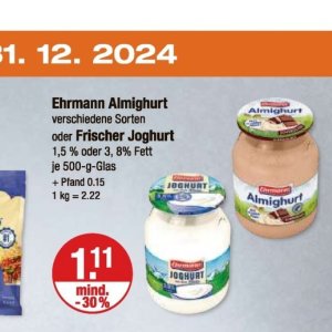 Joghurt ehrmann ehrmann bei V-Markt