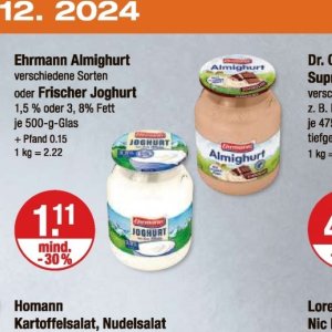 Joghurt bei V-Markt