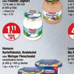 Joghurt bei V-Markt