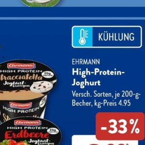 Joghurt ehrmann ehrmann bei Aldi SÜD