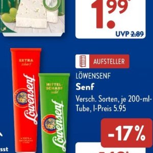 Senf bei Aldi SÜD