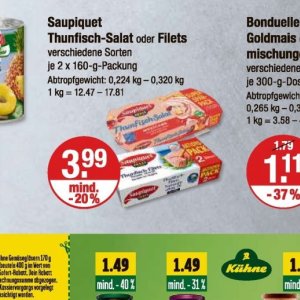 Thunfisch bei V-Markt