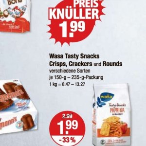 Crackers bei V-Markt