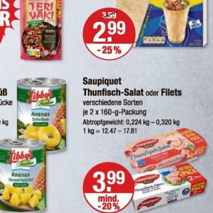 Thunfisch bei V-Markt