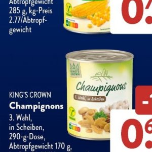 Champignons bei Aldi SÜD