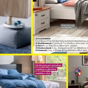 Schlafzimmer bei Sconto