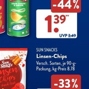 Snacks bei Aldi SÜD