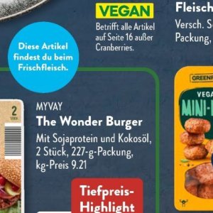 Burger bei Aldi SÜD