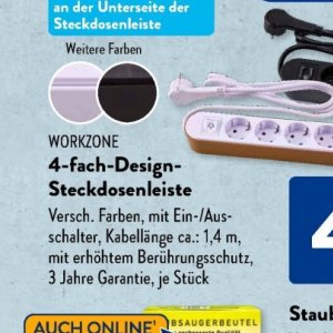 Steckdosenleiste bei Aldi SÜD