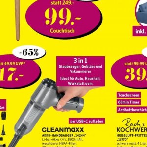 Staubsauger bei Sconto