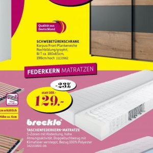 Matratzen bei Sconto