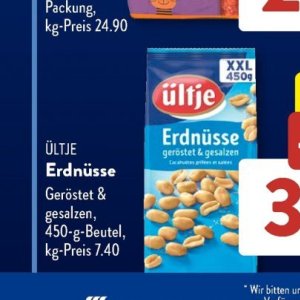 Erdnüsse bei Aldi SÜD