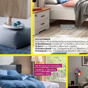 Schlafzimmer bei Sconto