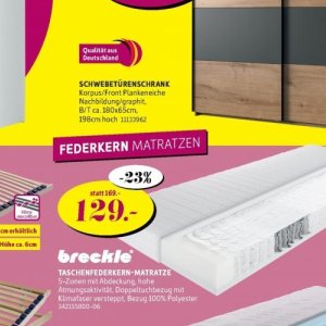 Matratzen bei Sconto