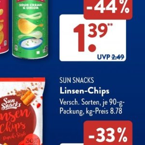 Snacks bei Aldi SÜD