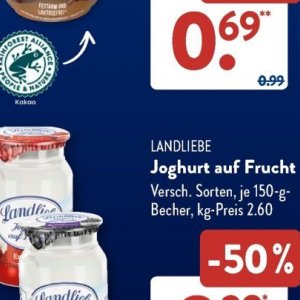 Joghurt bei Aldi SÜD