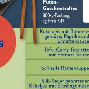 Tofu bei Aldi SÜD