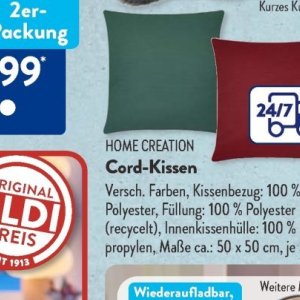 Kissen bei Aldi SÜD