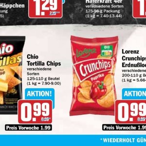 Chips chio  bei Hit