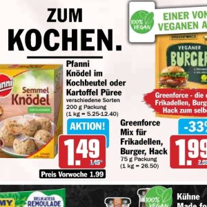 Knödel bei Hit