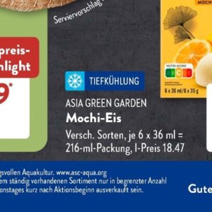 Eis bei Aldi SÜD