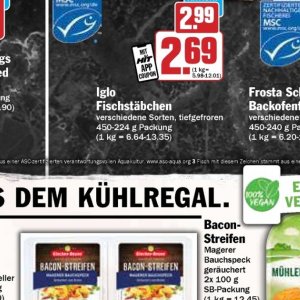 Fischstäbchen bei Hit