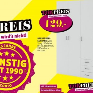 Schränke bei Sconto