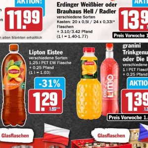 Eistee lipton  bei Hit