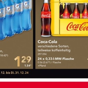 Coca-cola bei Selgros