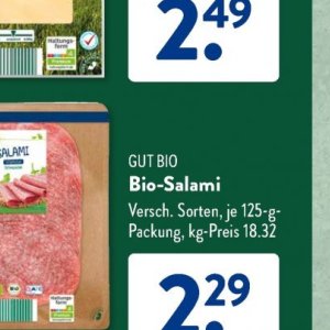 Salami bei Aldi SÜD