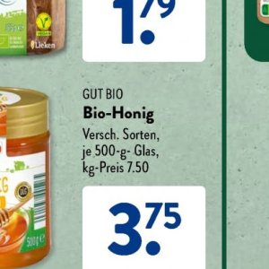 Glas bei Aldi SÜD