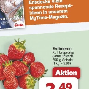 Erdbeeren bei Famila Nord West