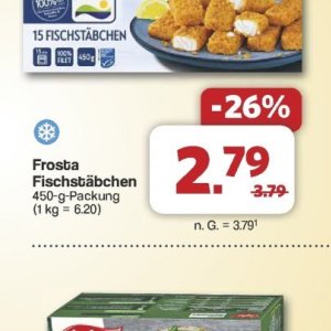 Fischstäbchen bei Famila Nord West