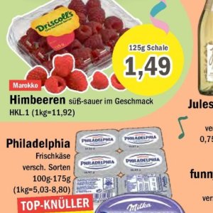 Himbeeren bei Aktiv Irma