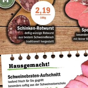 Schweinefleisch bei Aktiv Irma