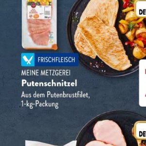 Putenschnitzel bei Aldi SÜD