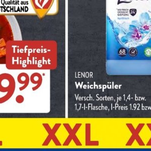 Weichspüler bei Aldi SÜD