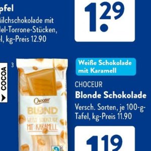 Schokolade bei Aldi SÜD