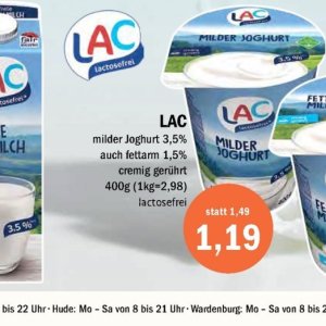 Joghurt bei Aktiv Irma