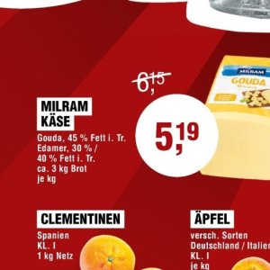 Käse bei Handelshof