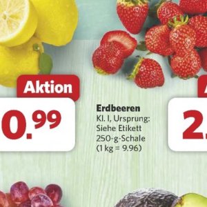 Erdbeeren bei Combi