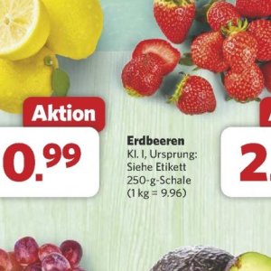 Erdbeeren bei Combi