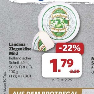 Ziegenkäse bei Combi