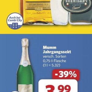 Mumm bei Combi